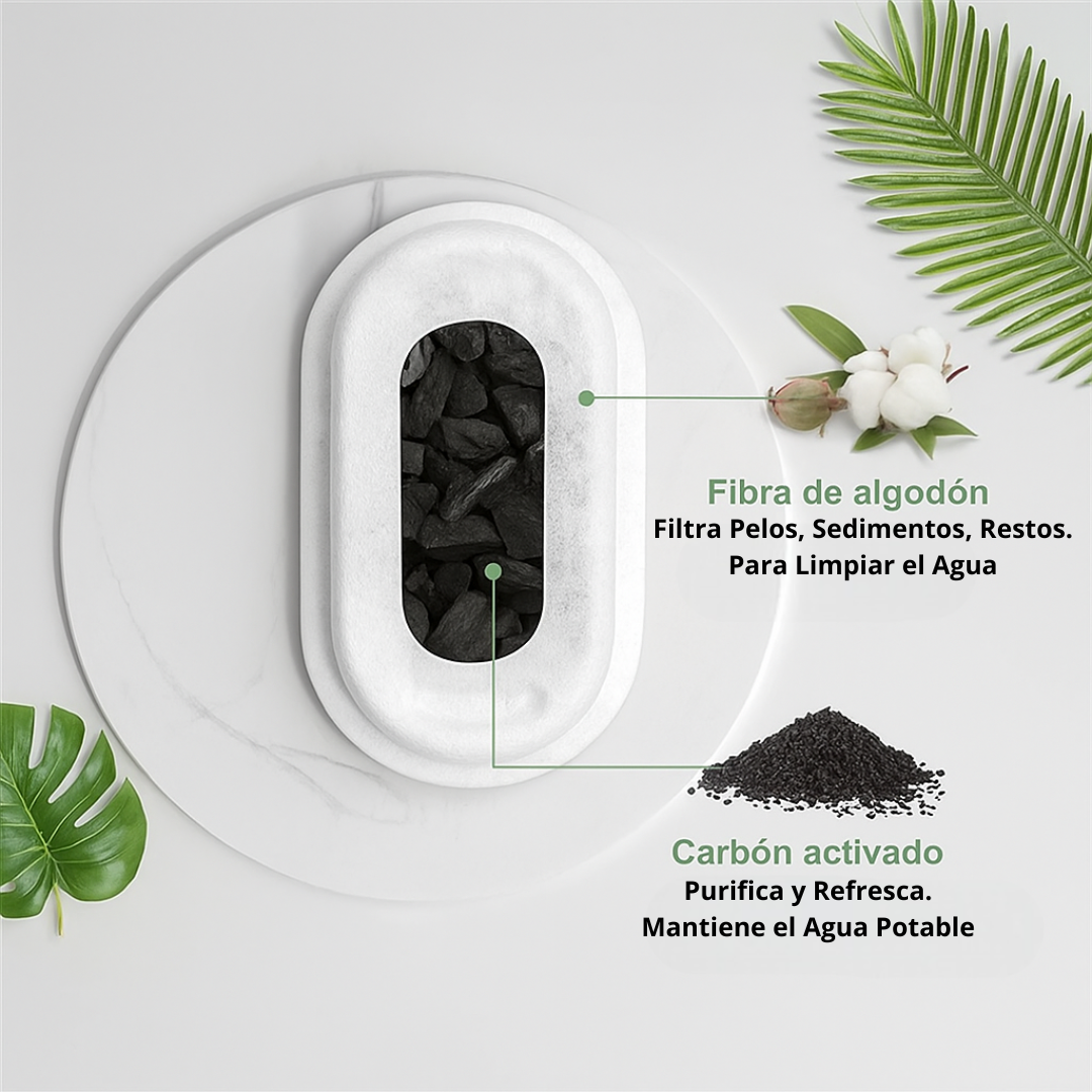 Fuente Acero Inoxidable Purrify™