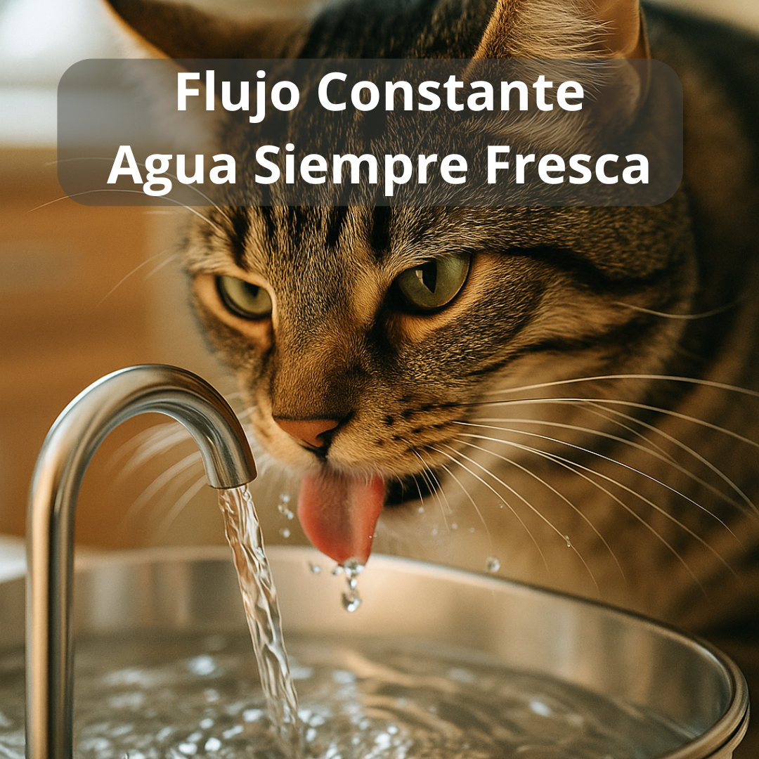 Fuente Acero Inoxidable Purrify™