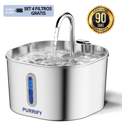 Fuente Acero Inoxidable Purrify™